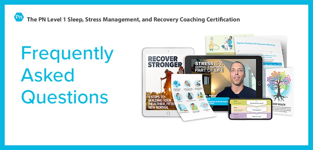 Certificação PN Sleep, Stress Management & Recovery Coaching