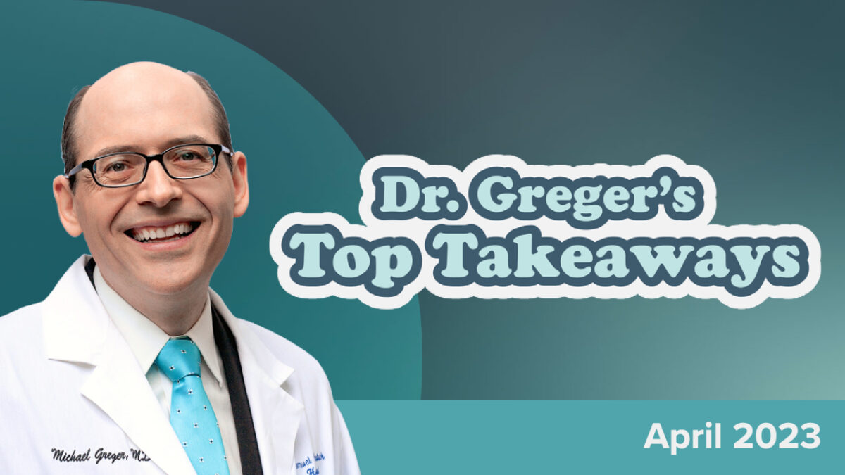 Principais conclusões do Dr. Greger sobre colesterol dietético, jejum para câncer e comestíveis